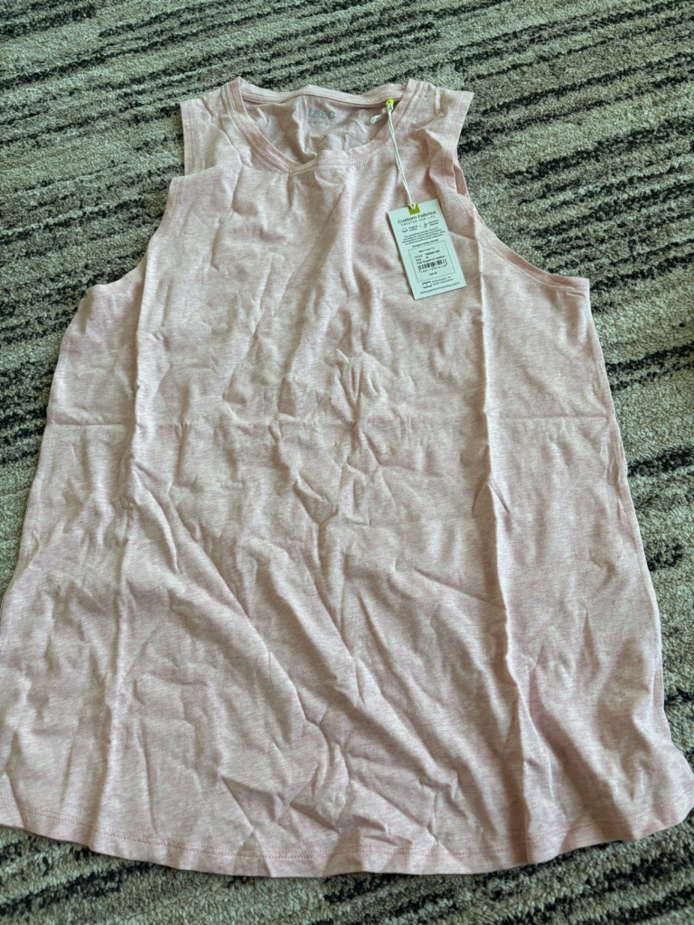 Tasc Performance Nola Tank (Pink Grapefruit Heather)